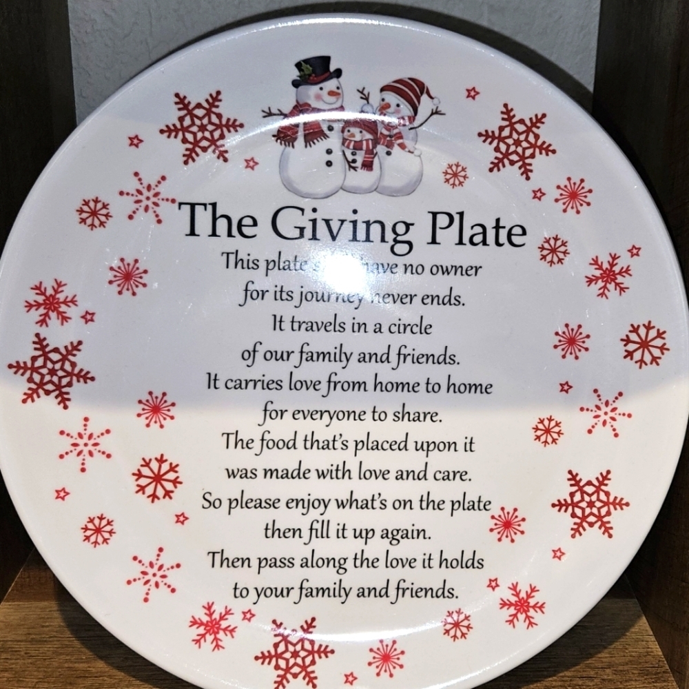 The Giving Plate Holiday Treat Platters 3 Pc